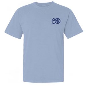 Mattel 80th Logo Blue T-Shirt