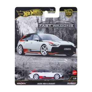 Hot Wheels Premium Car Culture Fast Wagons Audi RS 6 Avant