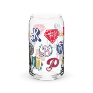 Mattel 80th Brand Icons Glass