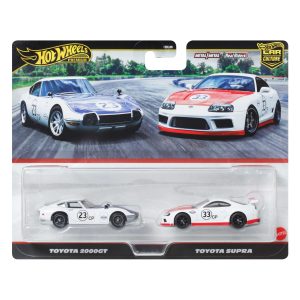 Hot Wheels Premium Car Culture 2-Pack Toyota 2000GT & Toyota Supra