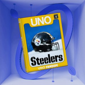 UNO Fandom NFL Pittsburgh Steelers Game Deck