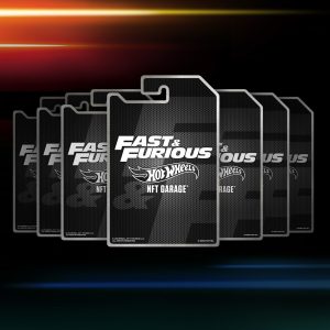 Hot Wheels Fast & Furious: Pack of 6 Virtual Collectibles
