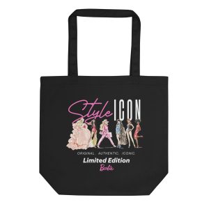 Barbie Style Icon Black Tote Bag