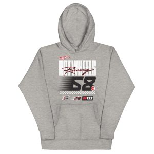 Hot Wheels Racing Grey Hoodie