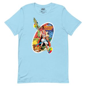 UNO Masters of the Universe She-Ra Princess Power Blue T-Shirt