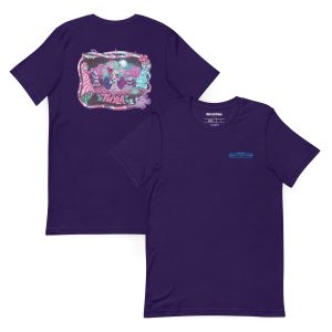 Monster High Sweet Scream Twyla Embroidered Purple T-Shirt