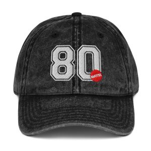 Mattel 80th Logo Black Dad Hat
