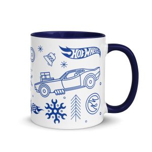 Hot Wheels Holiday Icons White Mug