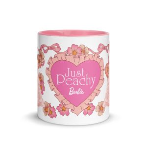 Barbie Peaches 'n Cream White Mug